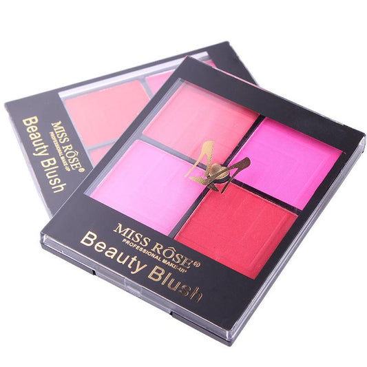 JMT-481994 Four-Color Contouring Blush for Makeup Retouching and Enhancement