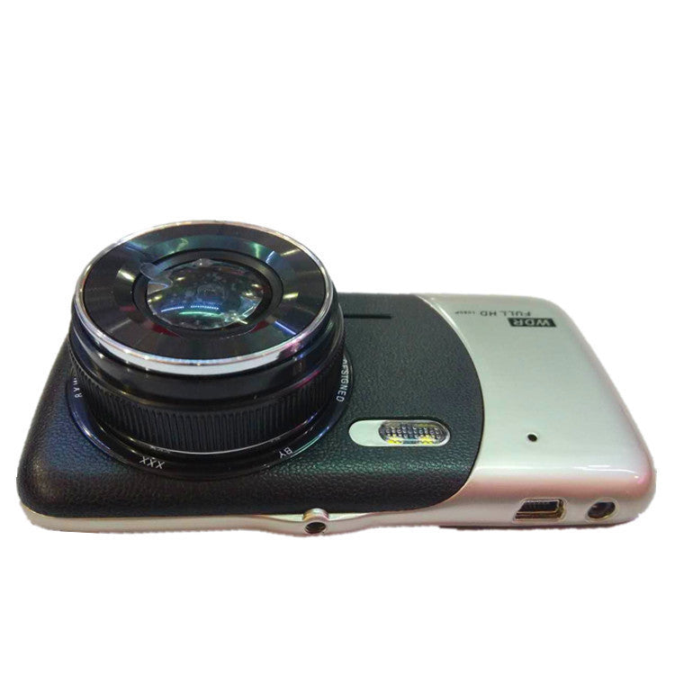 JMT-482186 Dual Lens Seamless Loop Video Tachograph with 3.6-inch Display and 140-Degree Shooting Angle