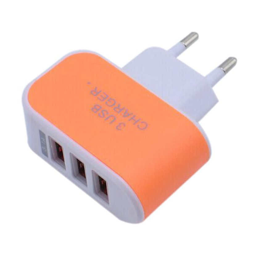 JMT-482250 Plastic Travel USB Charger - 220V Input, 5V Output, 1000mA Charging Current
