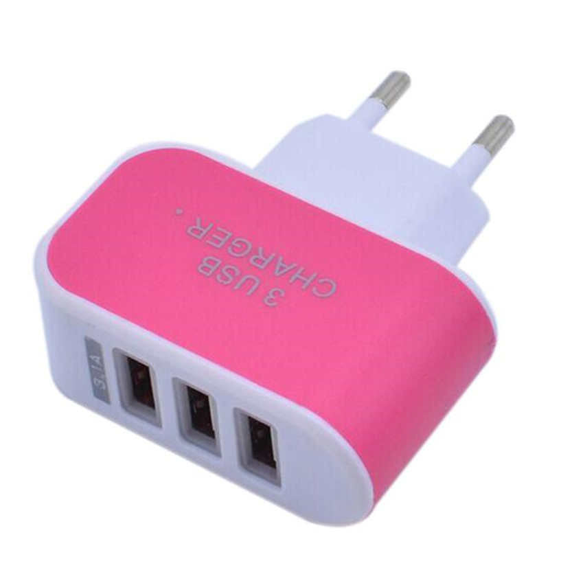 JMT-482250 Plastic Travel USB Charger - 220V Input, 5V Output, 1000mA Charging Current