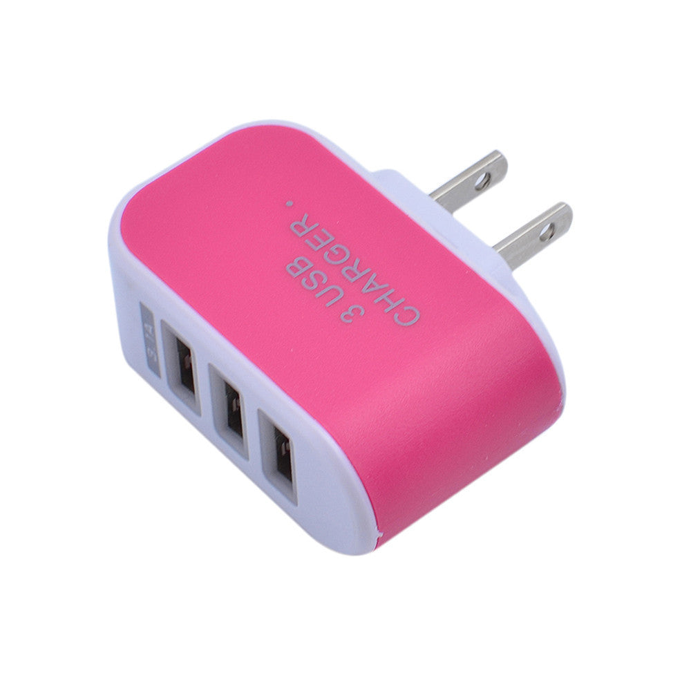 JMT-482250 Plastic Travel USB Charger - 220V Input, 5V Output, 1000mA Charging Current