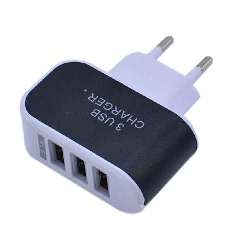 JMT-482250 Plastic Travel USB Charger - 220V Input, 5V Output, 1000mA Charging Current