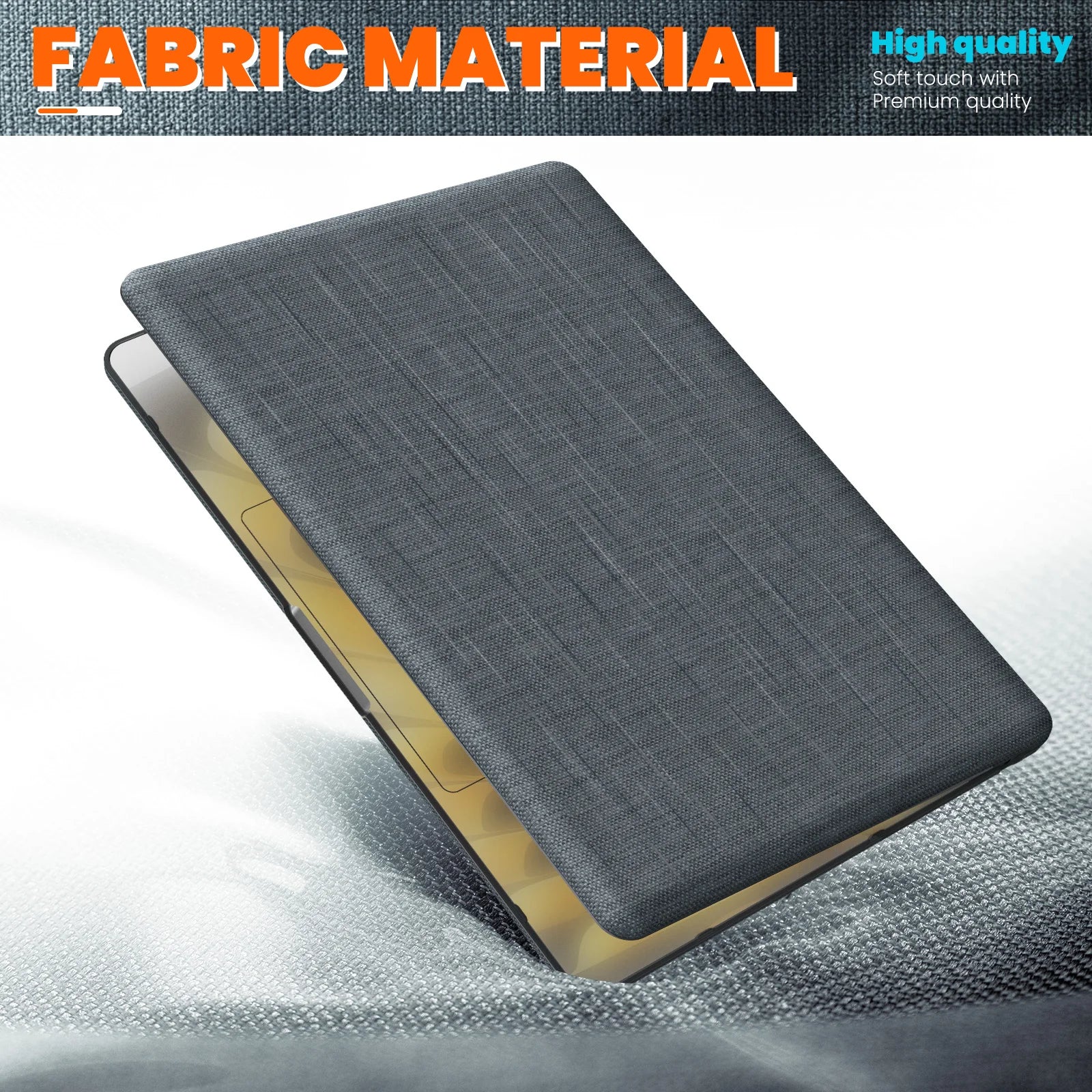 JMT-482378 Durable Laptop Protective Cover with Magnetic Stand for MacBook Air 15-inch (2023/2024 Model M2 A2941/M3 A3114)