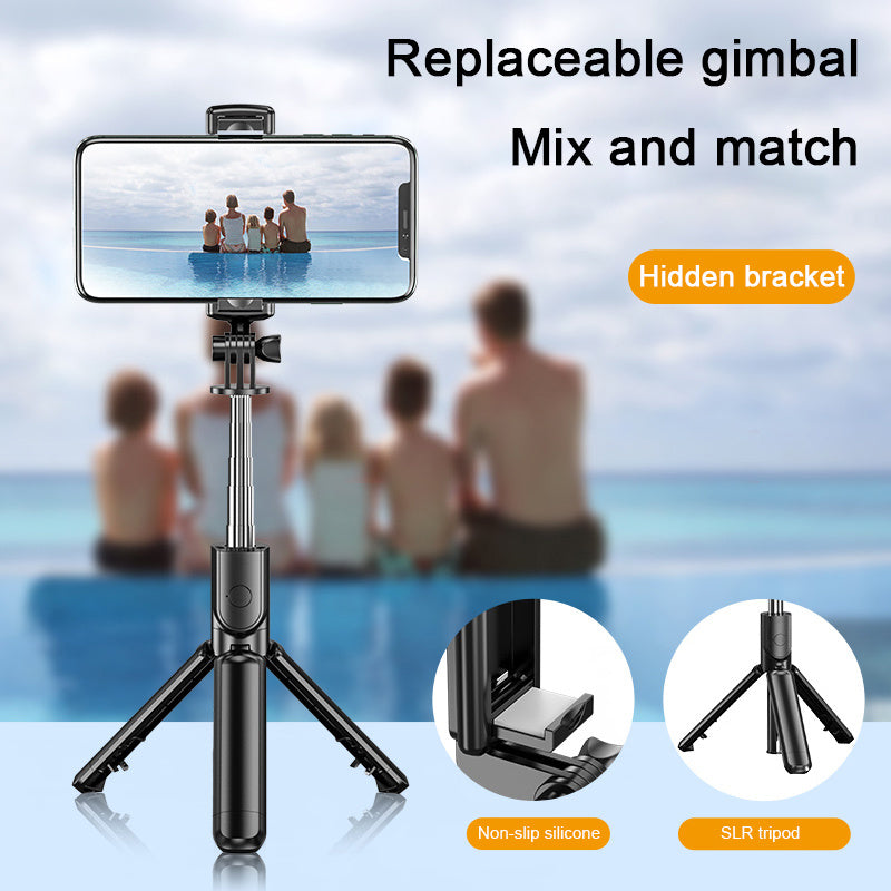 JMT-482506 Aluminum Alloy Bluetooth Selfie Stick with Remote Control