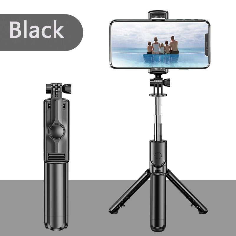 JMT-482506 Aluminum Alloy Bluetooth Selfie Stick with Remote Control