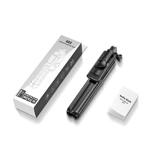 JMT-482506 Aluminum Alloy Bluetooth Selfie Stick with Remote Control