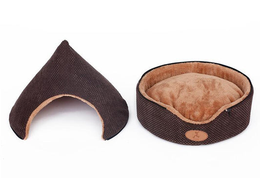 JMT-482570 Cozy Cat Litter Yurt - Available in Small, Medium, and Large Sizes