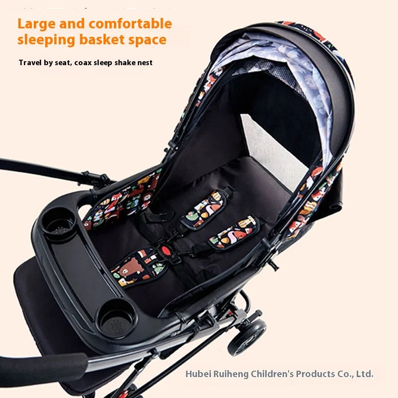 JMT-482698 Luxury Lightweight Foldable Baby Stroller Rocking Chair Trolley with designer features