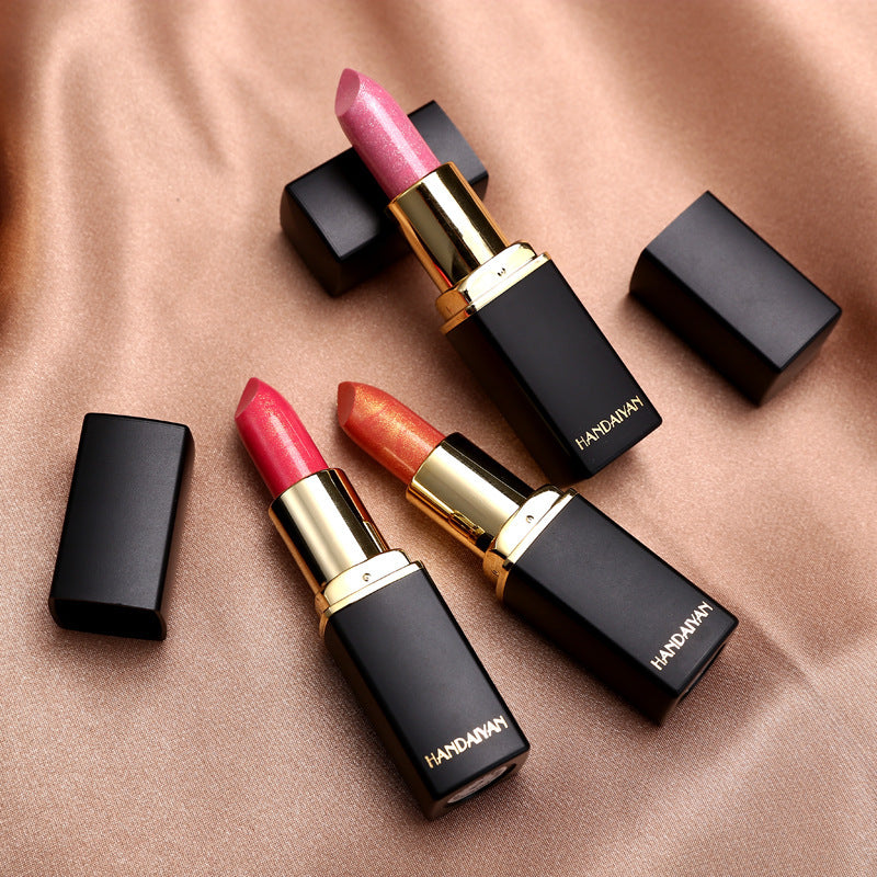 JMT-482826 Temperature Adaptive Pearlescent Lipstick with Color Change Effect