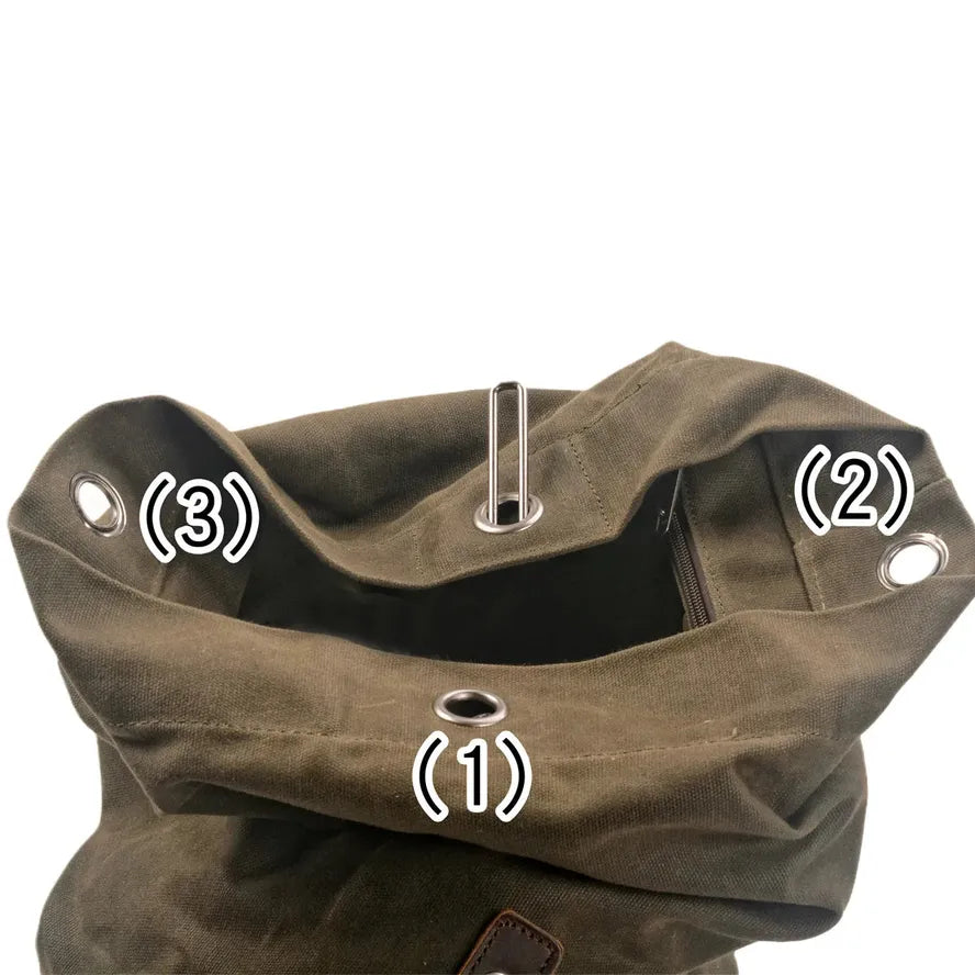 JMT-482954 Casual Cylinder Bag for Short-Distance Travel - Vintage Style Durable Messenger Bag in Multiple Colours