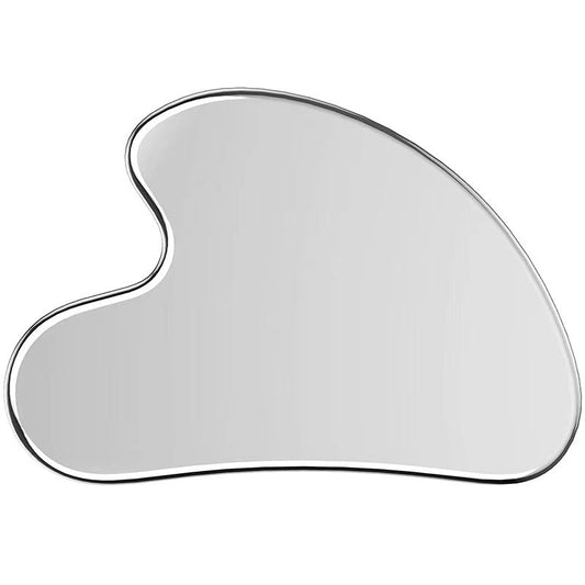 JMT-482954 Heart-Shaped Alloy Massage Scraping Plate for Facial and Body Treatments – Available in Silver, Gold, and Rose Gold