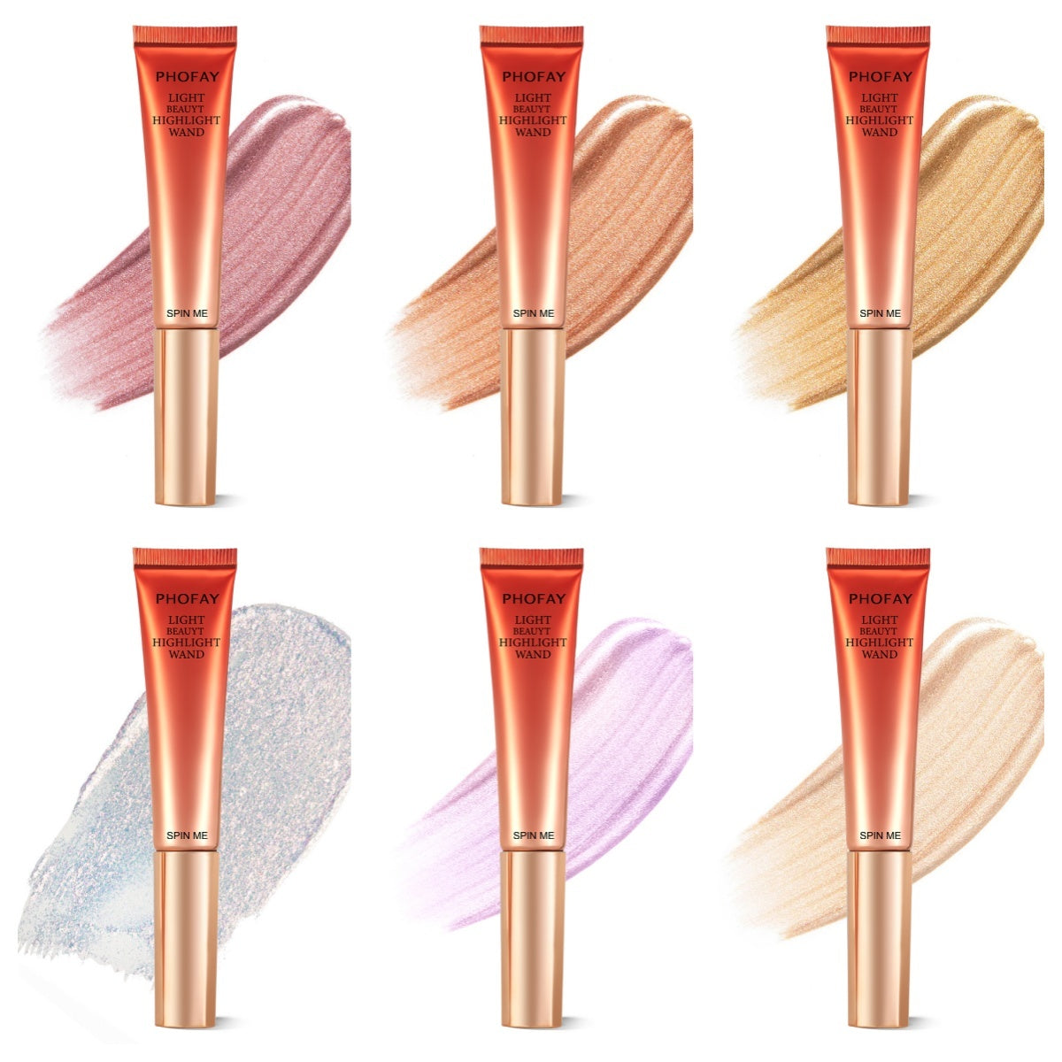 JMT-483146 Radiant Highlighter Wand for Effortless Glow - Silky Finish, 15 ML