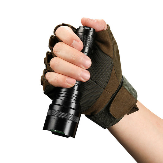 JMT-483338 Rechargeable LED Flashlight with 1700mAh Battery and Aluminum Alloy Body