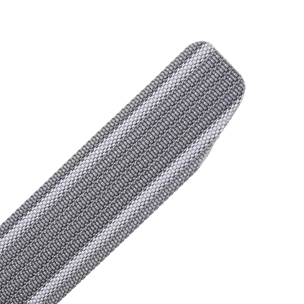 JMT-483466 Braided Tactical Nylon Belt with No Buckle - Casual Wear, Adjustable Length, Durable Design