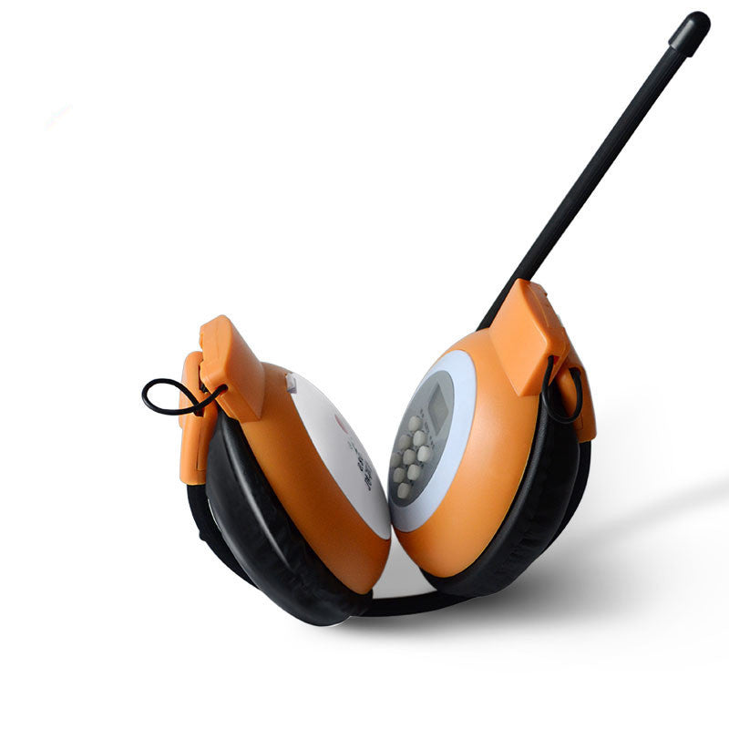 JMT-483530 Campus Radio Headphones with 3.5mm Straight Plug - Head-Mounted Design, 20-18000 Hz Frequency Response, 40mm Speakers
