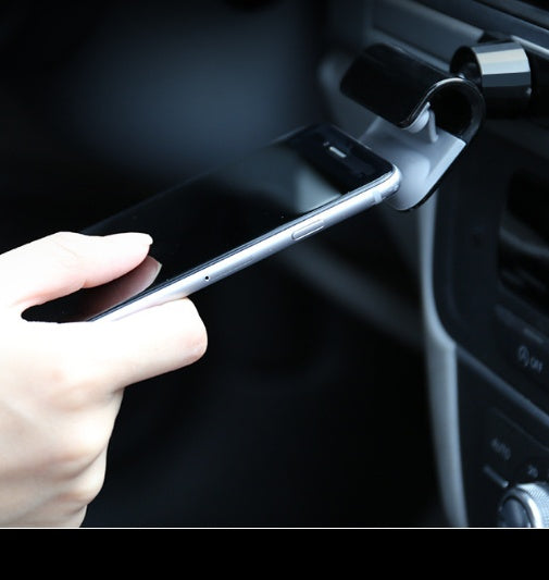 JMT-483722 360-Degree Rotatable Universal Car Phone Holder, Gravity-Based Bracket for Phones 4 to 7 Inches