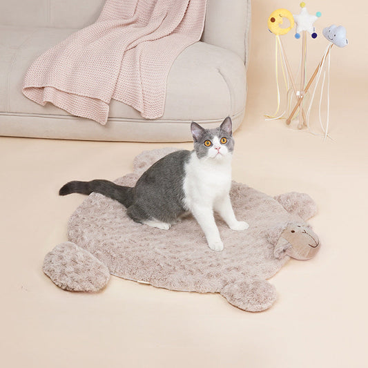 JMT-484170 Cozy Multi-Purpose Pet Mat for Cats and Dogs - Soft, Comfortable Floor Mat