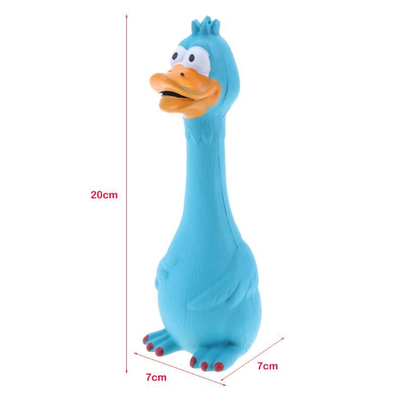 JMT-485002 Bite-Resistant Dog Toy with Squeaking Chicken Sound in Cute Animal Design
