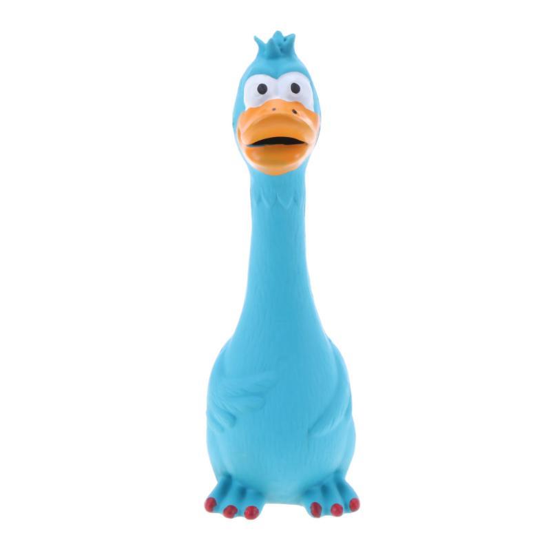 JMT-485002 Bite-Resistant Dog Toy with Squeaking Chicken Sound in Cute Animal Design