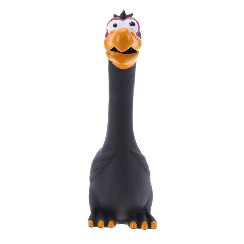 JMT-485002 Bite-Resistant Dog Toy with Squeaking Chicken Sound in Cute Animal Design