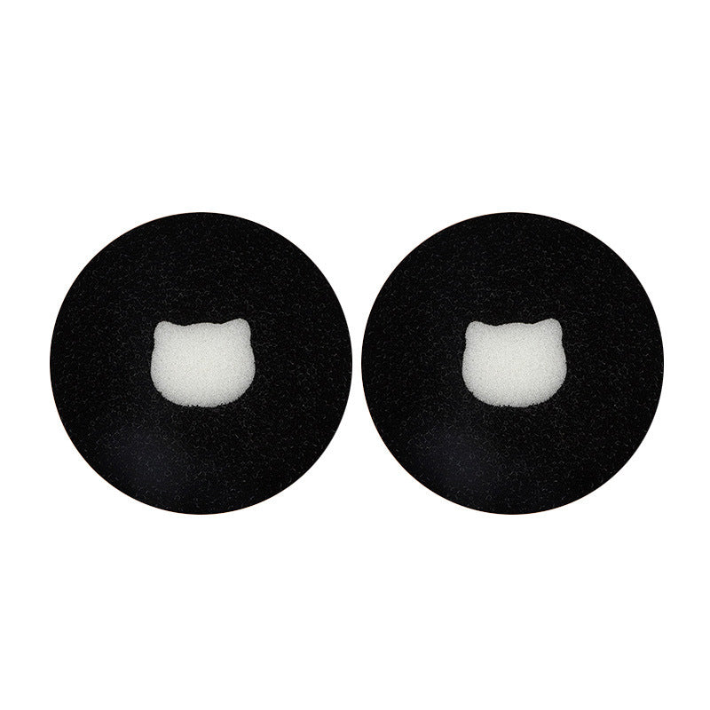 JMT-485130 Eye Shadow Brush Cleaning Box with Iron Case and Replacement Sponges