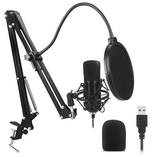 JMT-485194 Wireless Condenser Microphone for Computer and Home Recording with Heart-Shaped Pickup Pattern