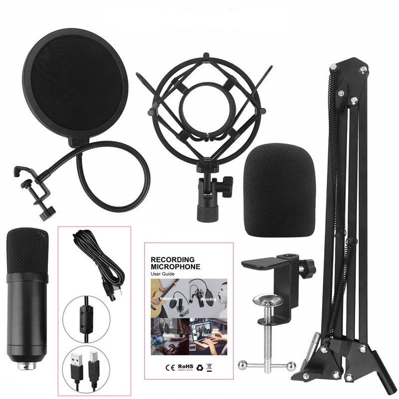 JMT-485194 Wireless Condenser Microphone for Computer and Home Recording with Heart-Shaped Pickup Pattern