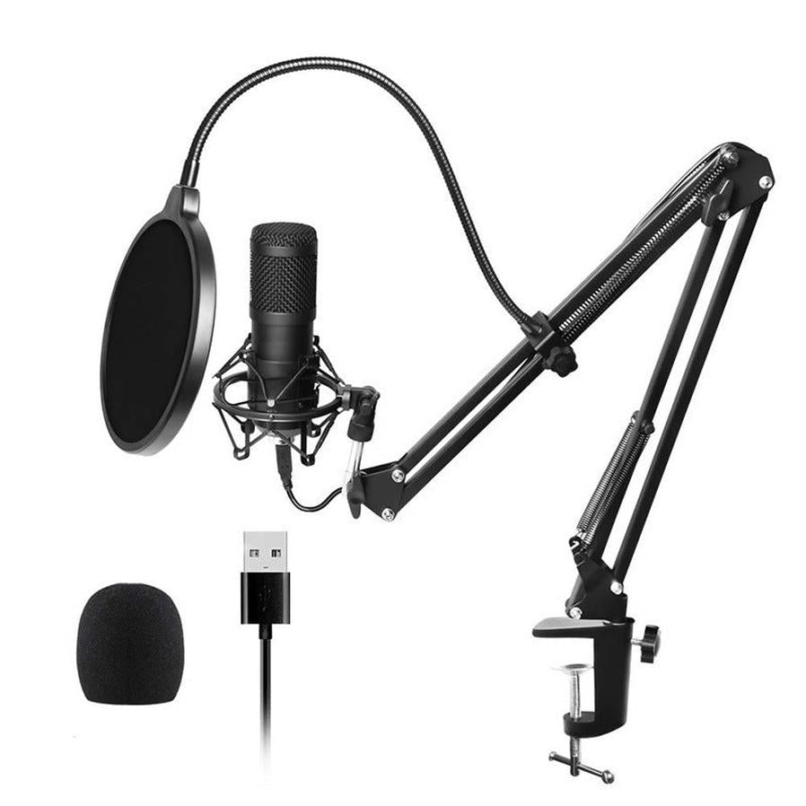 JMT-485194 Wireless Condenser Microphone for Computer and Home Recording with Heart-Shaped Pickup Pattern