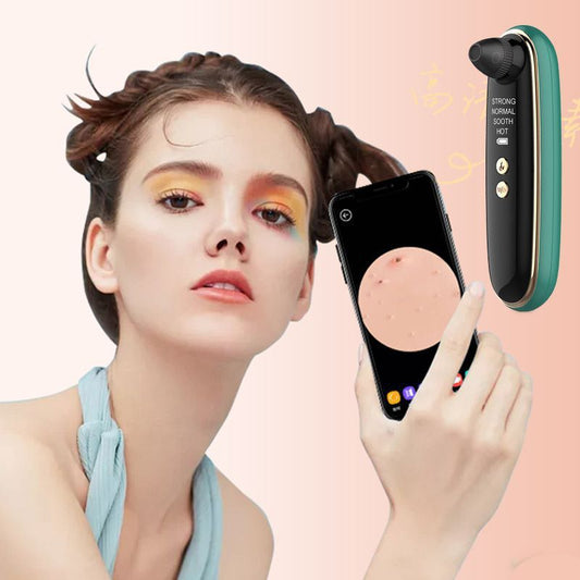 JMT-485258 Wireless Blackhead Removal Device with Visual Feedback and Electric Rotation