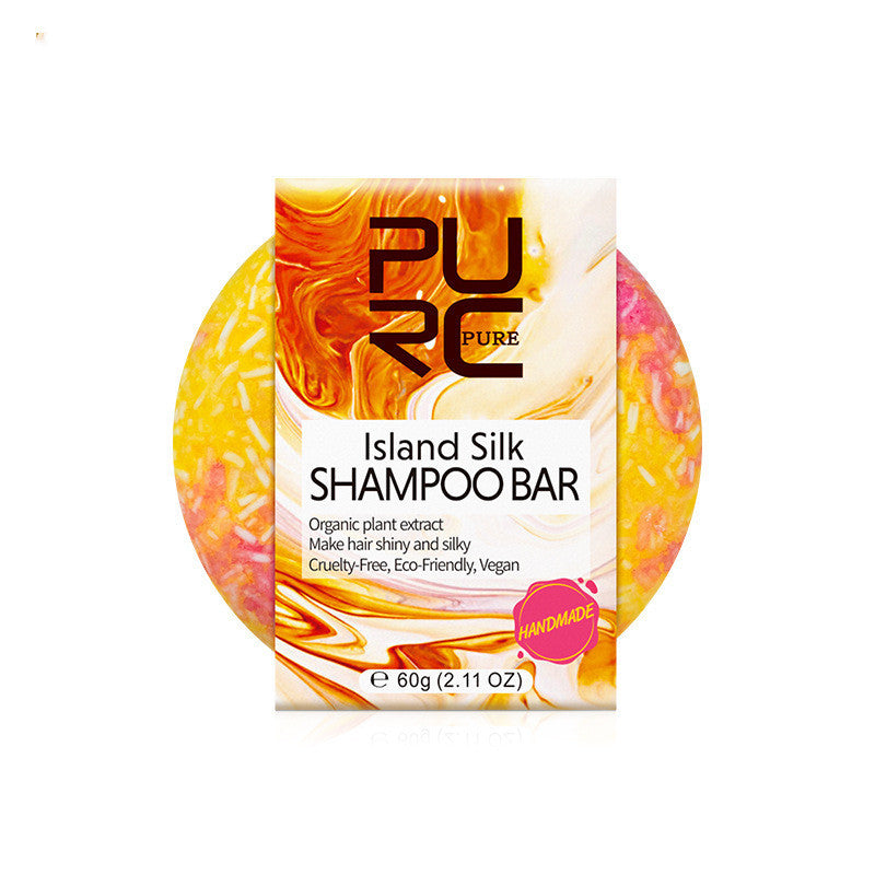 JMT-485386 Hand-Extracted Natural Shampoo Soap with Plant Extracts for Nourished and Shiny Hair