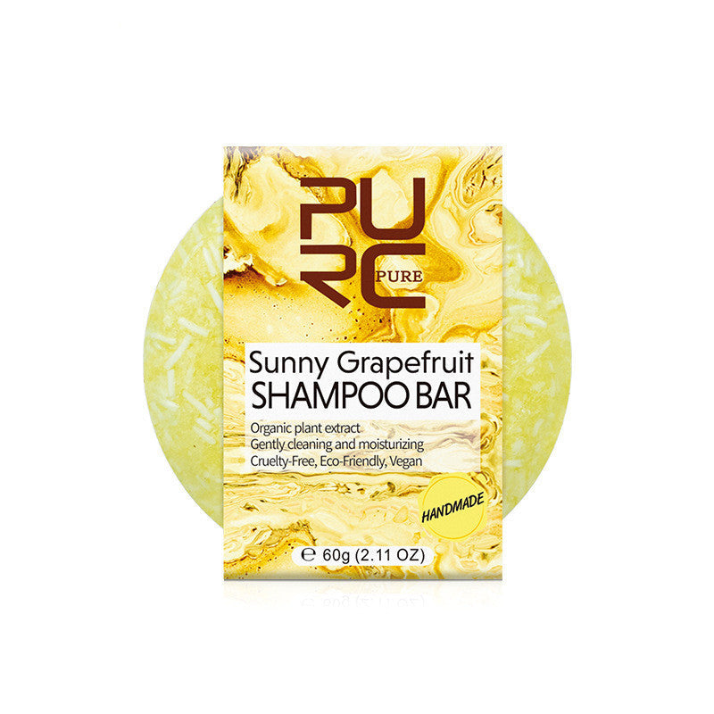 JMT-485386 Hand-Extracted Natural Shampoo Soap with Plant Extracts for Nourished and Shiny Hair