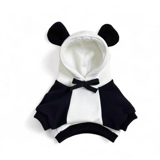 JMT-485642 Cotton Stretch Casual Pet Clothes in Panda Design - XS to XXL Size Options