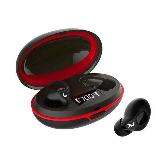 JMT-485834 Bluetooth Earbuds with Voice Control, Stereo Sound, and Multi-Point Connection - Black