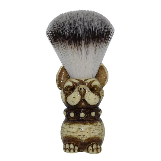 JMT-486282 Soft Hair Beard Cleansing Brush with Nylon Bristles and Wooden Handle - Comfort Home Care for Men