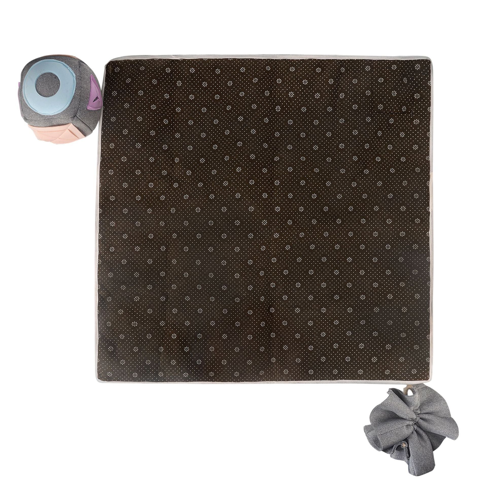 JMT-486474 Interactive Sniffing Pad for Dogs - Energy-Consuming Slow Food Puzzle Mat with Treat Balls and Snuffle Toys