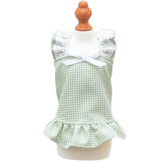 JMT-486794 Cute Dog Skirt Sunscreen Vest in Various Colors for Little Princesses