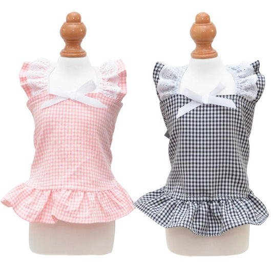 JMT-486794 Cute Dog Skirt Sunscreen Vest in Various Colors for Little Princesses