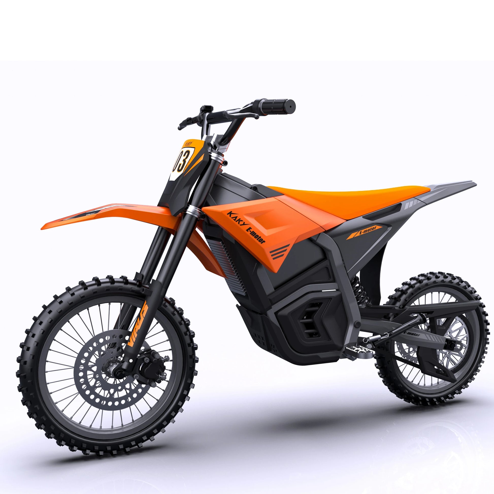 JMT-486922 Electric Motorbike for Teenagers - 3500W Middrive Motor, 60V, 27Ah, 14-Inch Off-Road Fat Tire Dirt Bike , Top Speed 27.9 mph