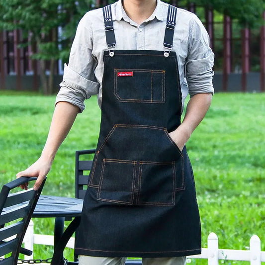 JMT-487050 Eco-Friendly Cowboy Apron for Men and Women - Versatile Work and Art Use