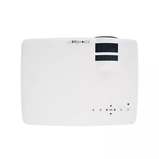 JMT-487178 Compact Front Projection Home Projector with 1000 Lumens Brightness and 30-100 Inch Projection Size