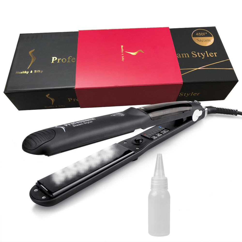 JMT-487306 16-20mm Tourmaline Ceramic Hair Straightener for Dry Hair with Adjustable Temperature Control