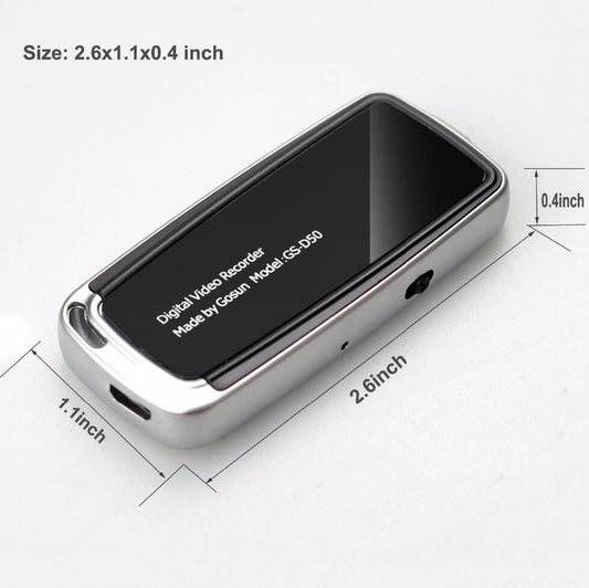 JMT-487498 Compact Mini Camcorder with Keychain Design, Voice Recording & 480P/720P Video Quality