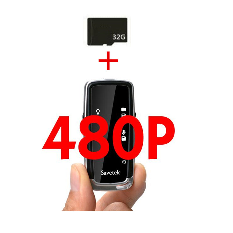 JMT-487498 Compact Mini Camcorder with Keychain Design, Voice Recording & 480P/720P Video Quality