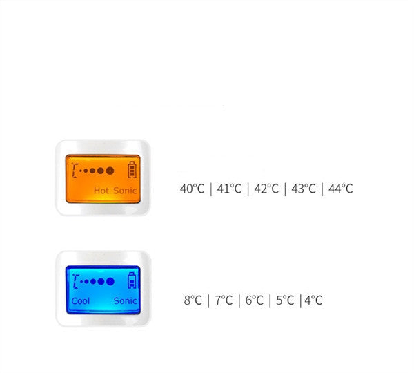 JMT-487562 Dual-Mode Ultrasonic Facial Vibration Tool with Color Light Therapy