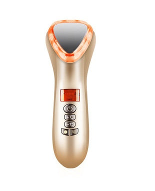 JMT-487562 Dual-Mode Ultrasonic Facial Vibration Tool with Color Light Therapy