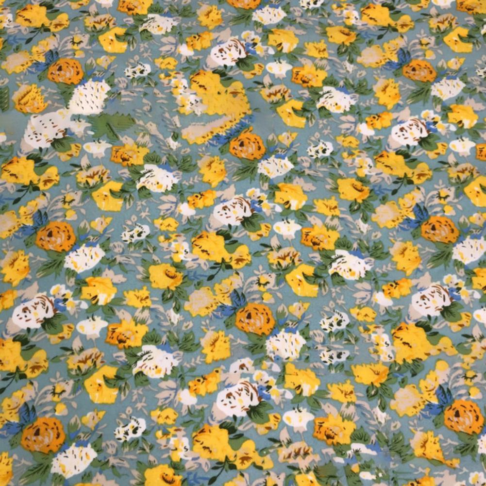 JMT-487690 Lightweight Retro Floral Print Headband for Comfortable Hair Management