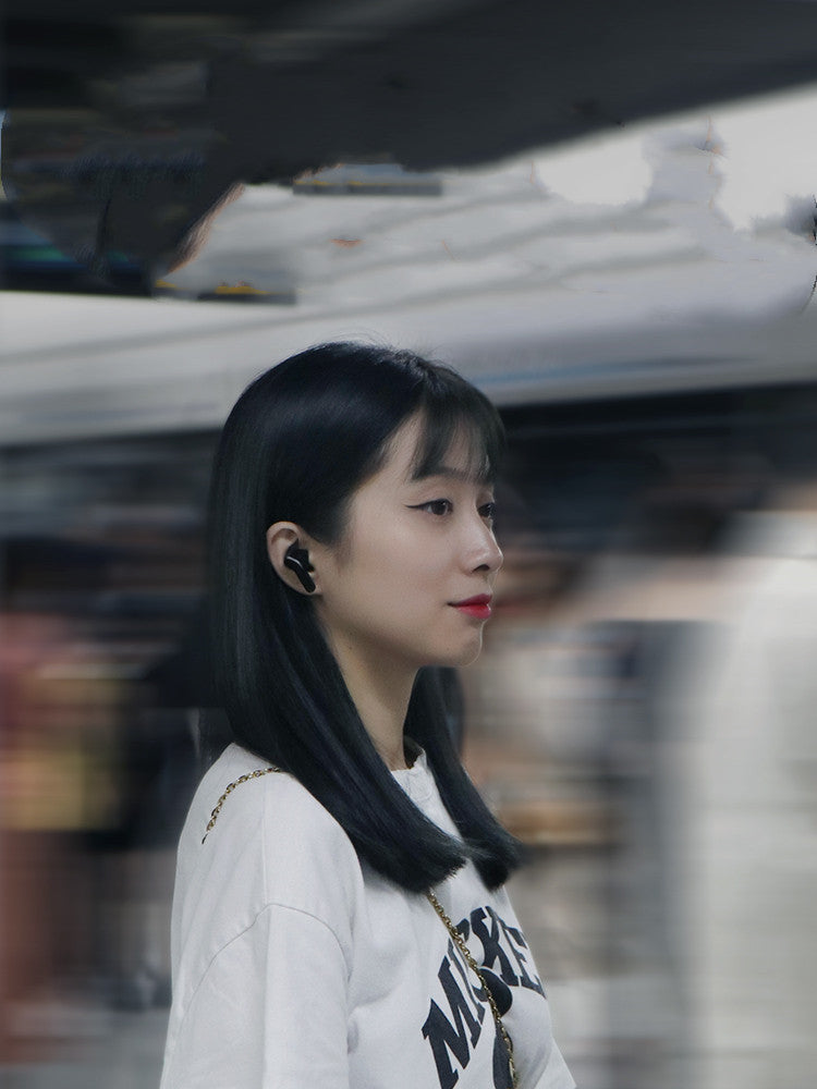 JMT-487818 Active Noise Reduction Bluetooth Headset – Waterproof True Wireless In-Ear Sports Earphones with Long Battery Life and AAC Support