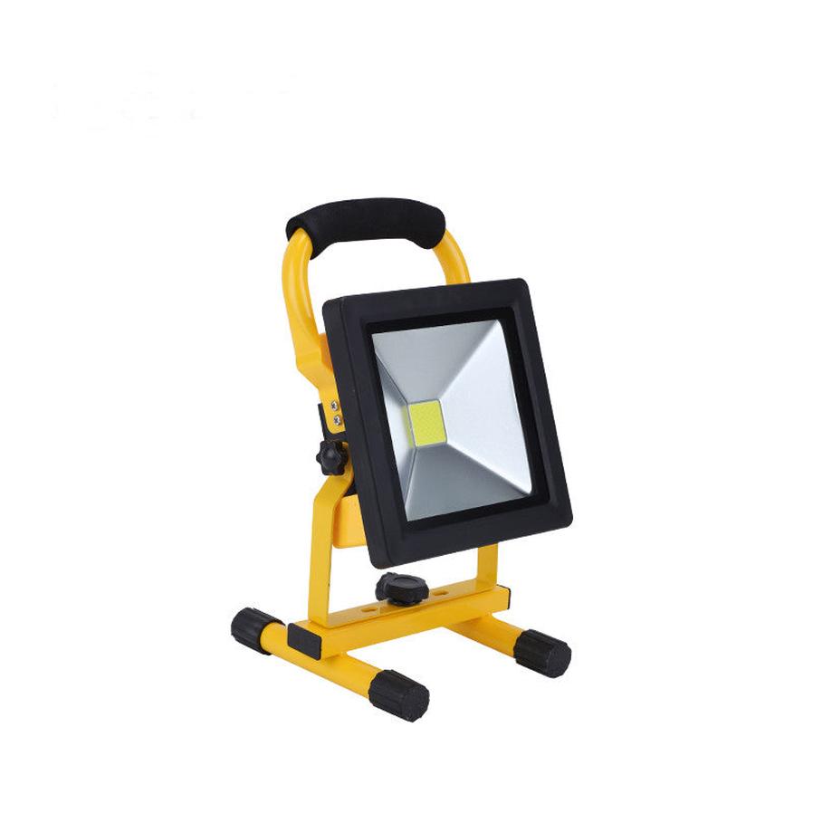 JMT-488202 Ultrathin 10W Rechargeable LED Flood Light - Waterproof IP65 Portable Outdoor Spotlight for Camping