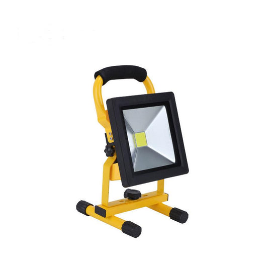 JMT-488202 Ultrathin 10W Rechargeable LED Flood Light - Waterproof IP65 Portable Outdoor Spotlight for Camping