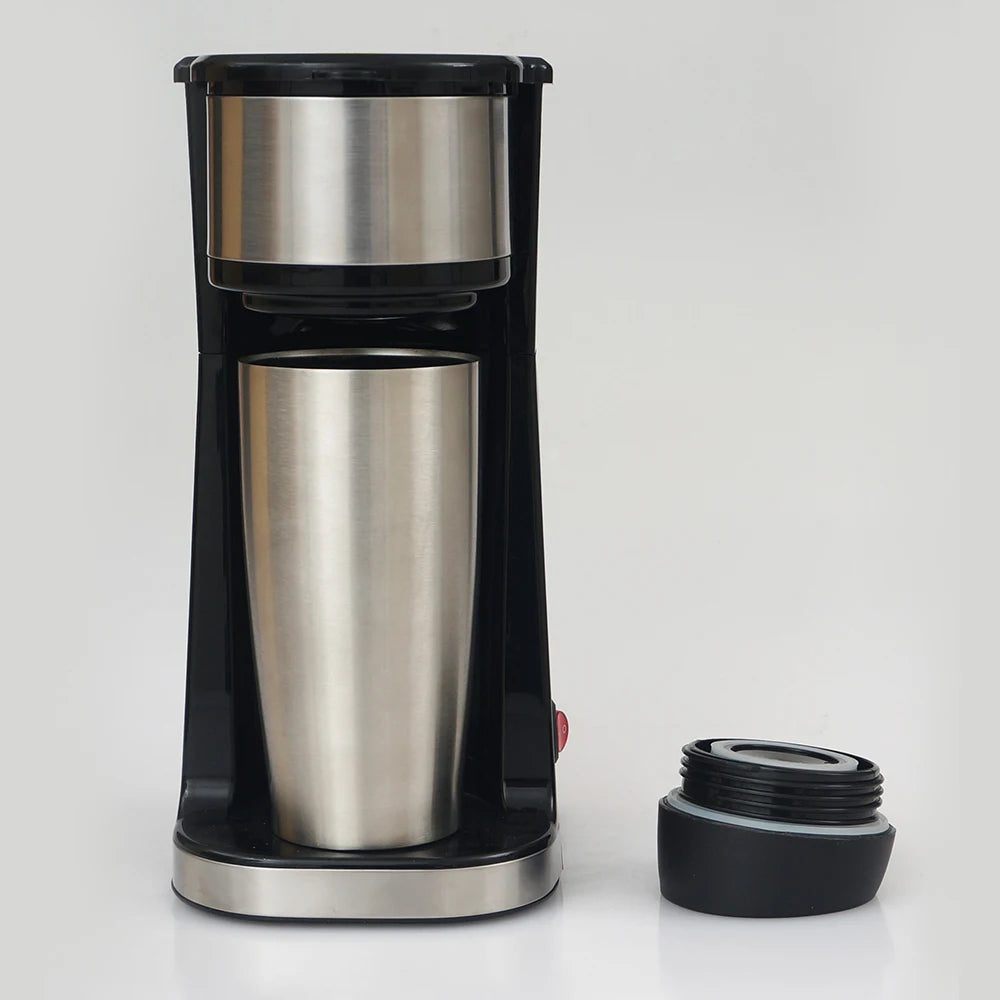JMT-488586 Portable Coffee Maker with Auto Shut-off Feature for Reusable Travel Mugs